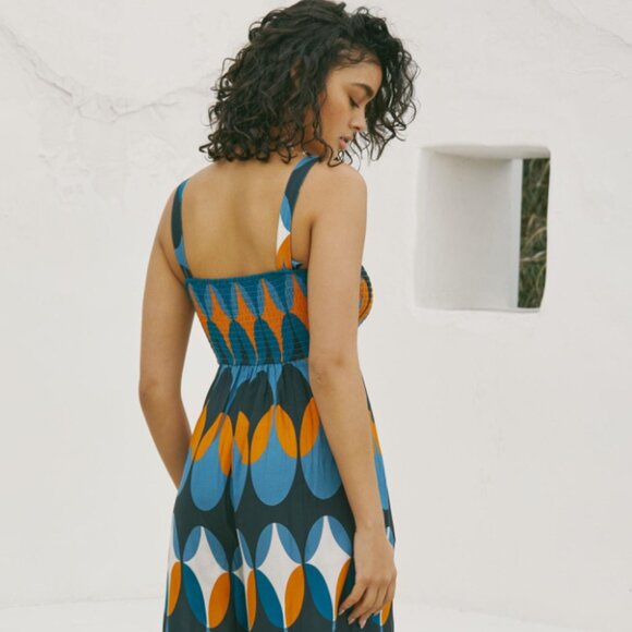 New The Piper by Anthropologie Bandeau Cutout Jumpsuit - Picture 6 of 13